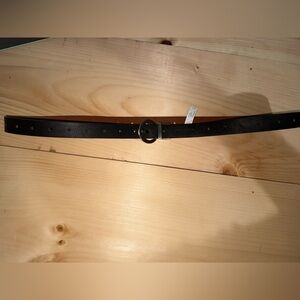 Lane Bryant Dark Brown Belt with Round Buckle